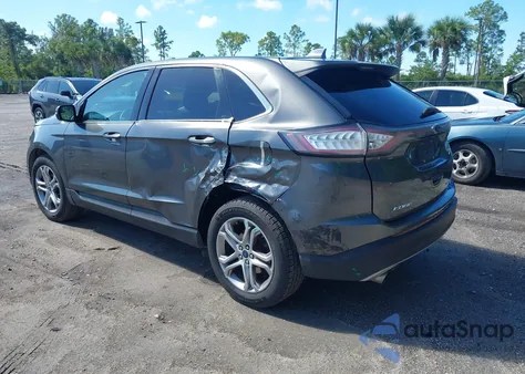 2017 Ford Edge Titanium из США, поврежденный, VIN 2FMPK3K93HBB05417